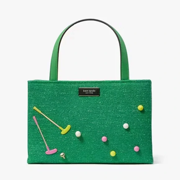 Kate spade ♠️ Sam Icon Astroturf Fabric Small Tote